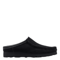 Clarks Men's Wallabee Slip in Black Suede