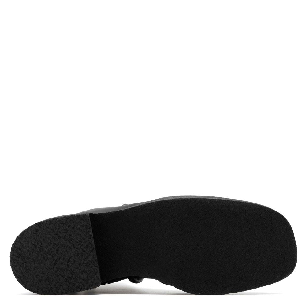 Clarks Women's Effery Zip in Black Leather