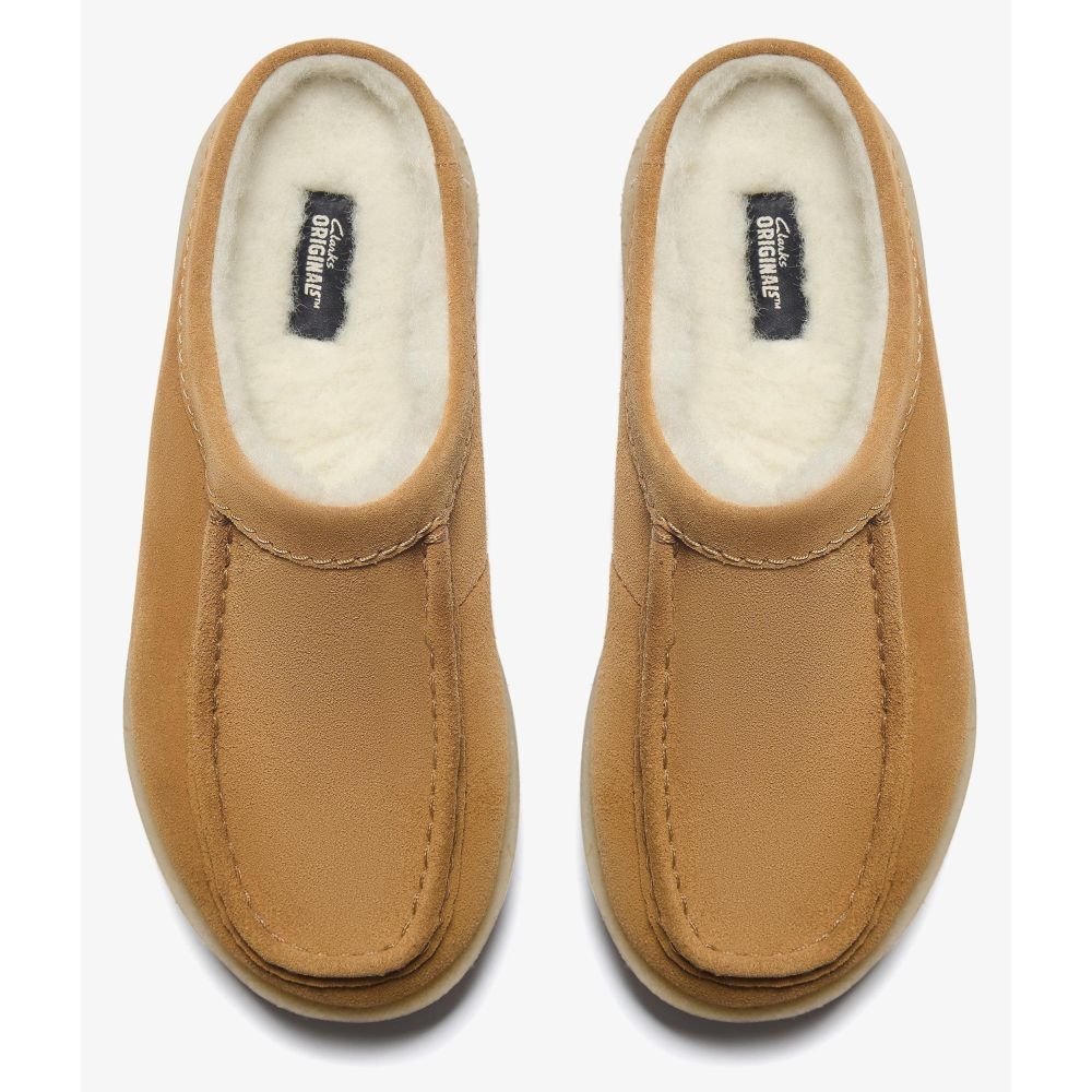 Clarks Women's Meare Mule in Caramel