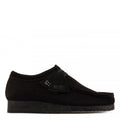 Clarks Women's Wallabee in Black Suede