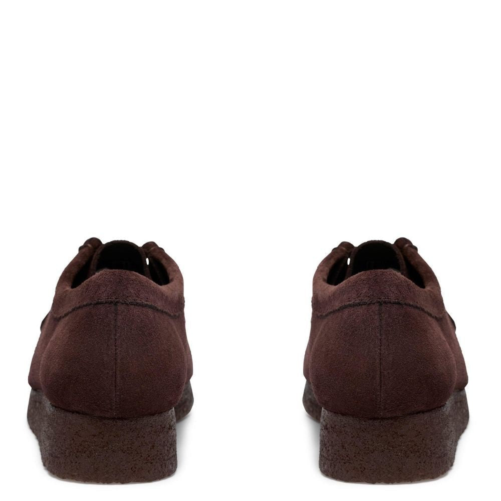 Clarks Women's Wallabee in Chocolate Suede