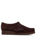 Clarks Women's Wallabee in Chocolate Suede