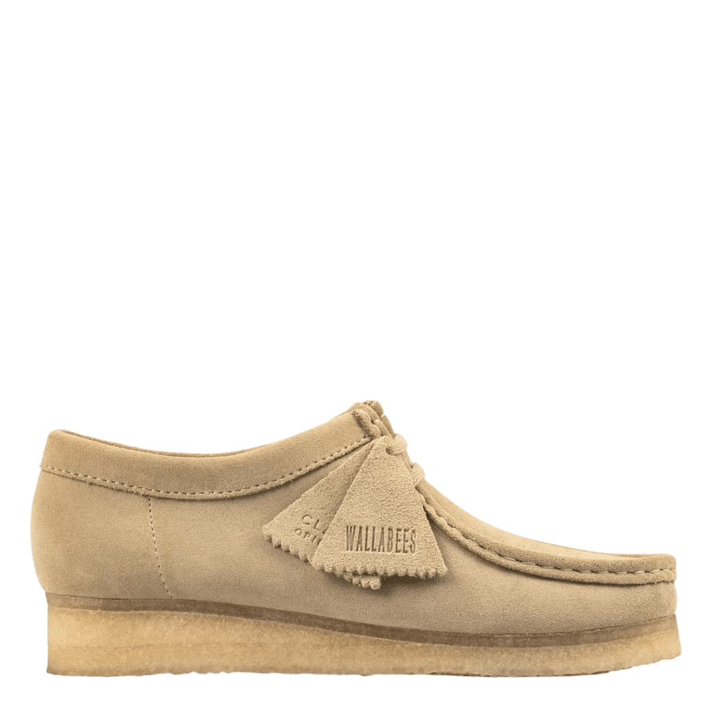 Clarks Women's Wallabee in Maple Suede