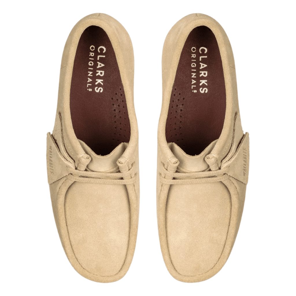 Clarks Women's Wallabee in Maple Suede