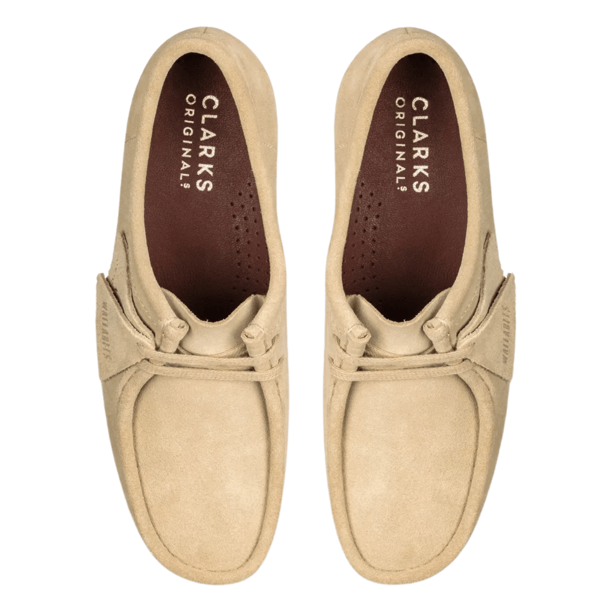 Clarks Women's Wallabee in Maple Suede