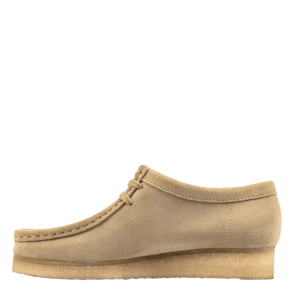 Clarks Women's Wallabee in Maple Suede