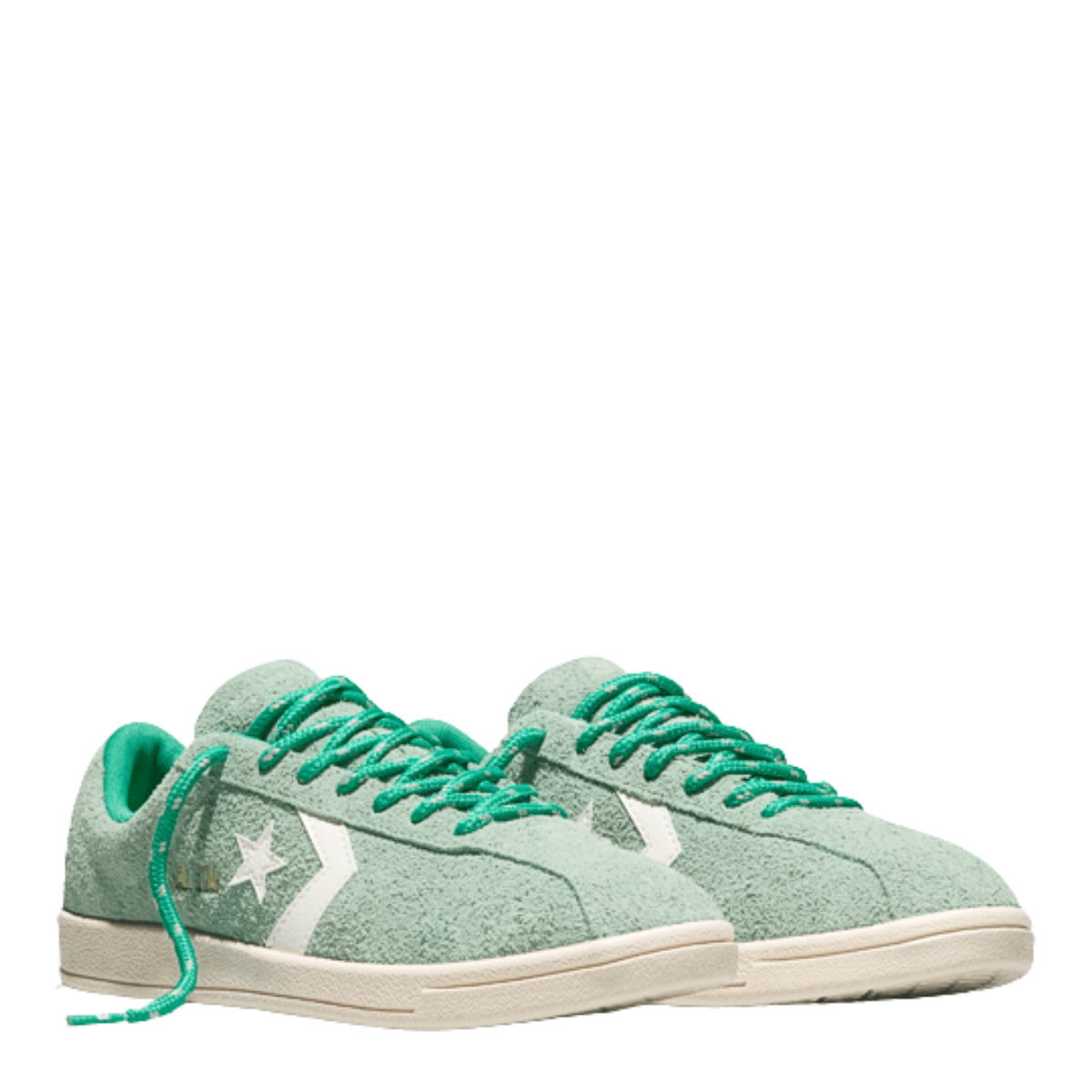 Converse All Star Classic Trainer Suede in Thyme Again/Lizard Breath