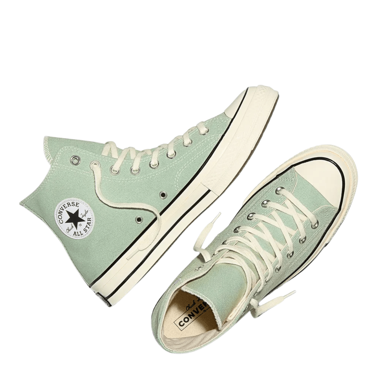 Converse Chuck 70 High in Thyme Again/Egret/Black