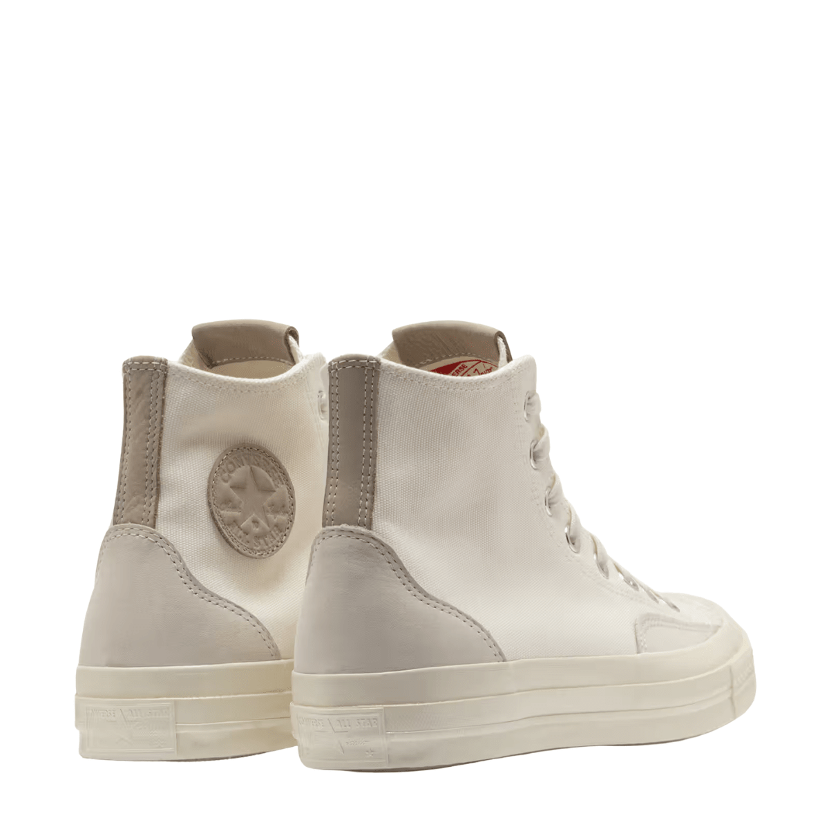 Converse Chuck 70 High Top Canvas & Suede in Vintage White/Egret/Papyrus