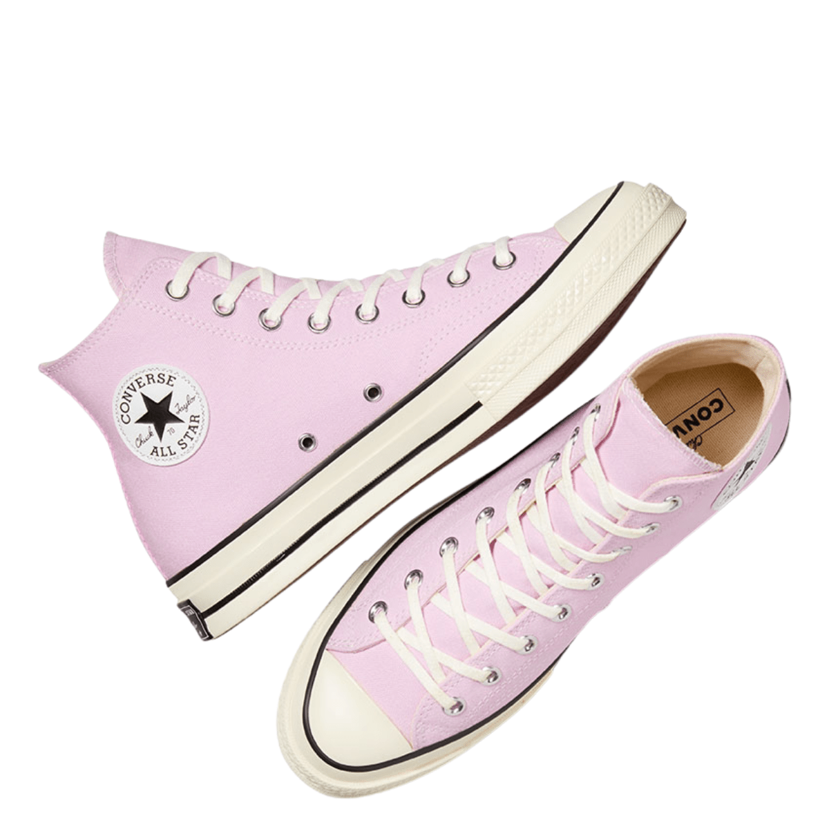 Converse Chuck 70 High Top in Stardust Lilac/Egret/Black