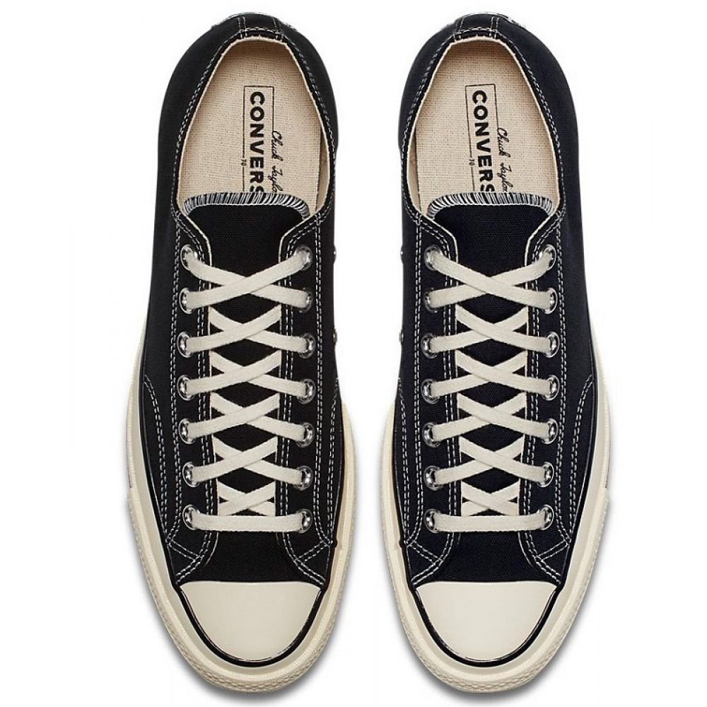 Converse Chuck 70 Low in Black/Egret/White