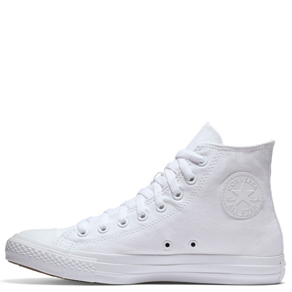 Converse Chuck Taylor All Star High Top in White Monochrome