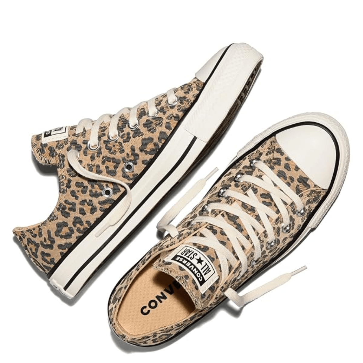 Converse Chuck Taylor All Star Low Top in Leopard Jacquard
