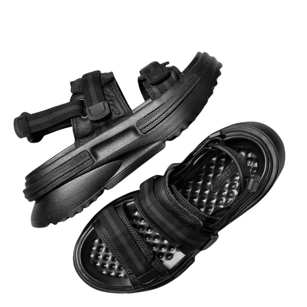 Converse Run Star Utility Sandal CX in Black