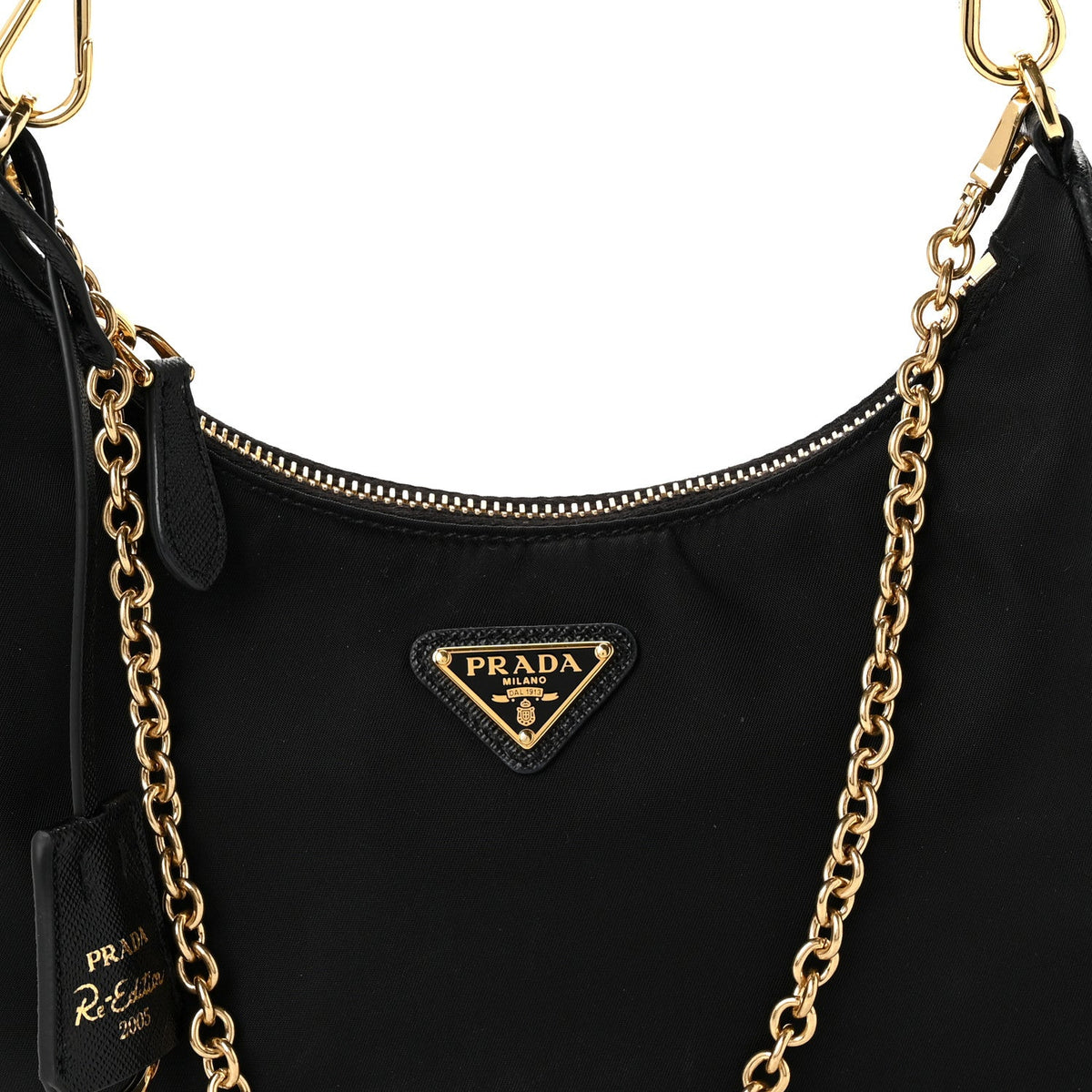 Nylon Re-Edition 2005 Shoulder Bag Black