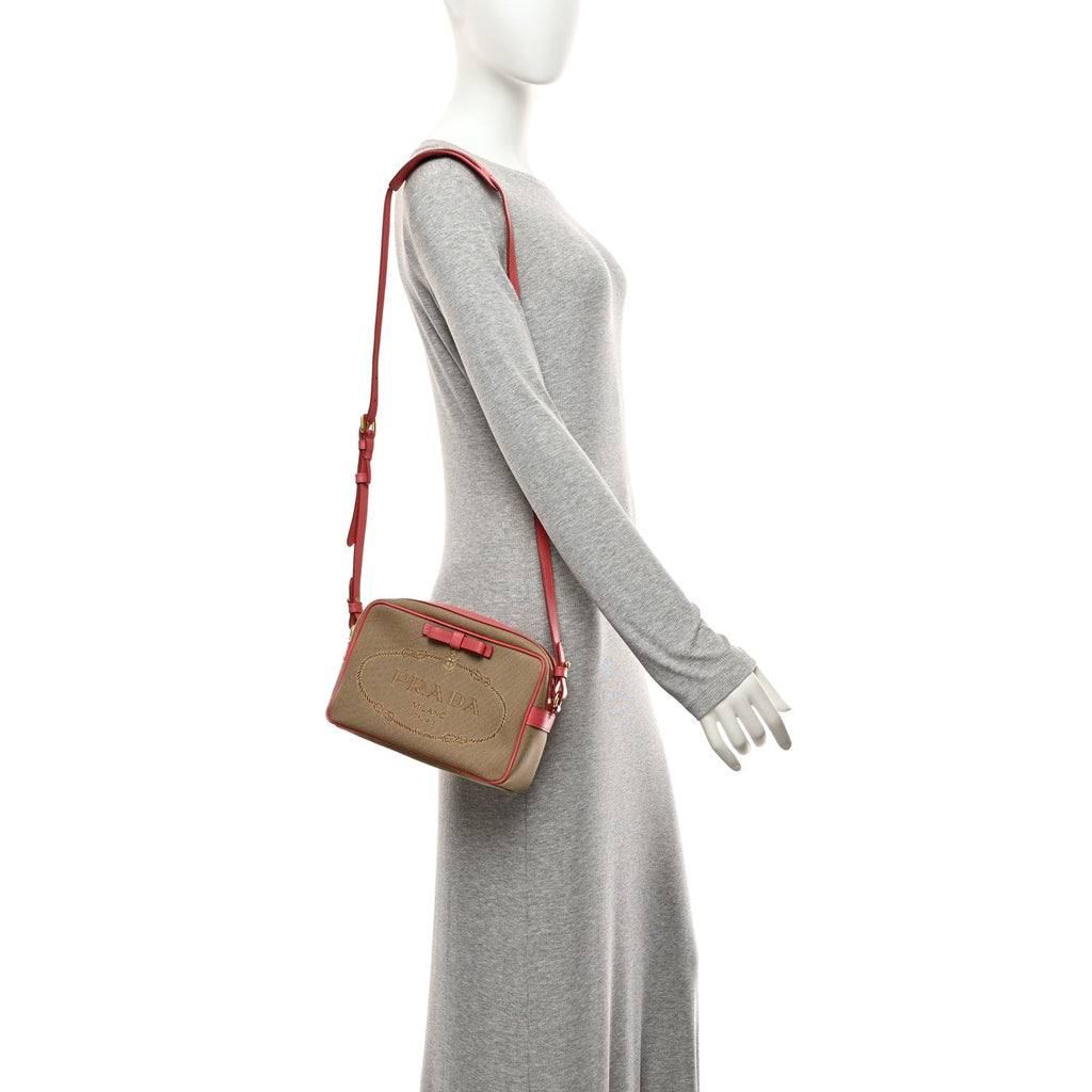 Jacquard Logo Camera Bag Corda Peonia