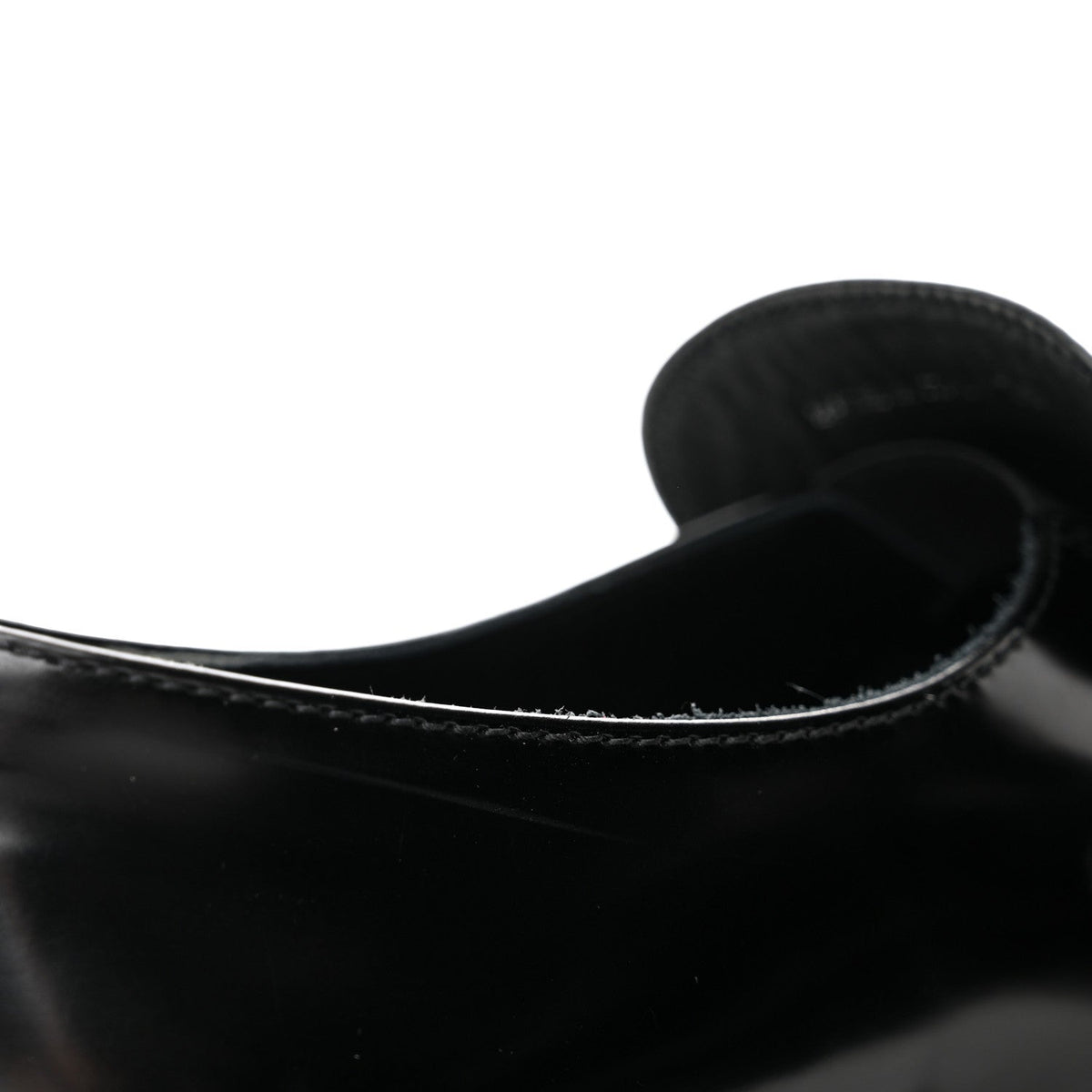Spazzolato Metal Triangle 50mm Loafers 38 Black