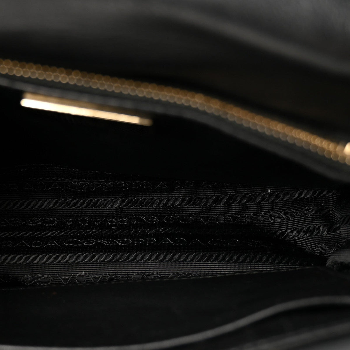 Nappa Re-Nylon Triangle Quilted Patchwork System Flap Shoulder Bag Black