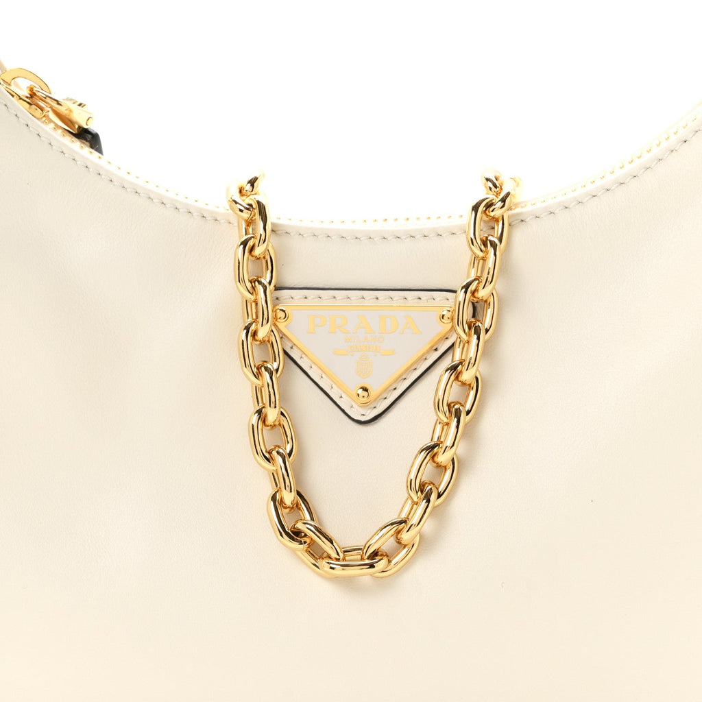 Vitello Re-Edition 2005 Shoulder Bag White
