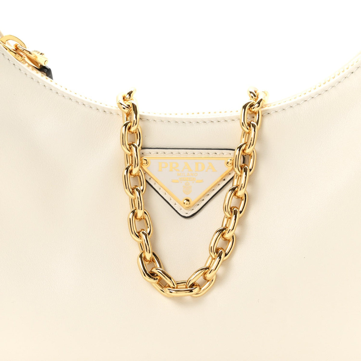 Vitello Re-Edition 2005 Shoulder Bag White