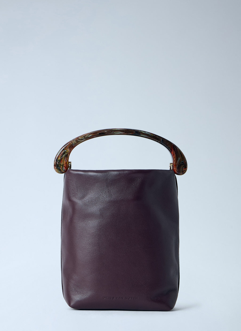 Dries Van Noten Women Small Leather Top- Handle Handbag
