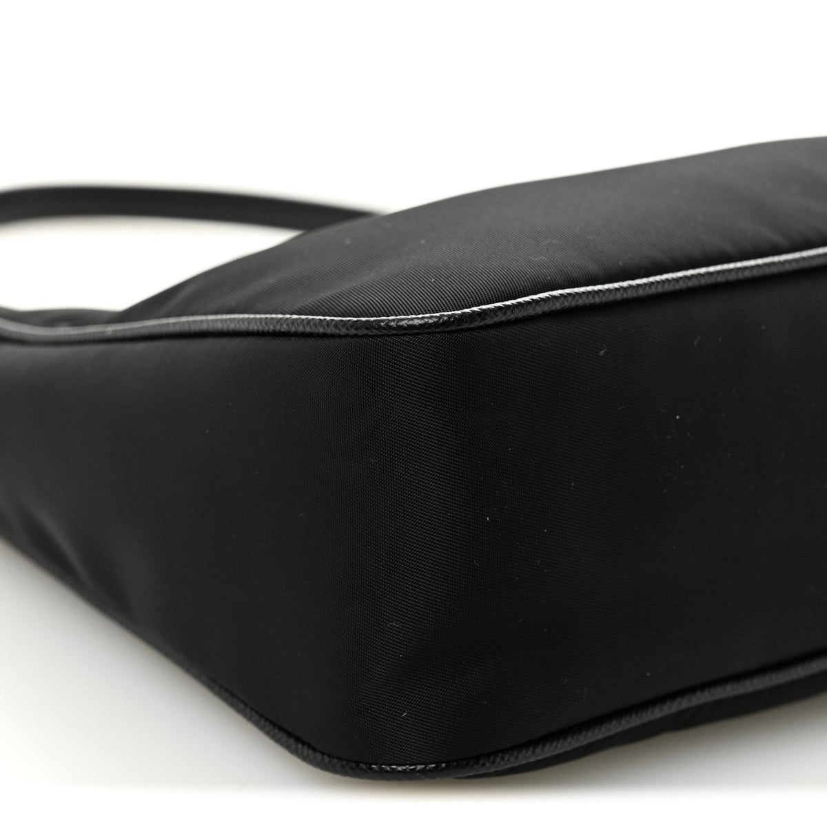 Tessuto Nylon Saffiano Mini Re-Edition 2005 Bag Black