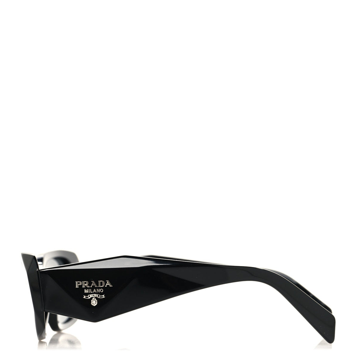 Acetate Symbole Sunglasses SPR 17W Black