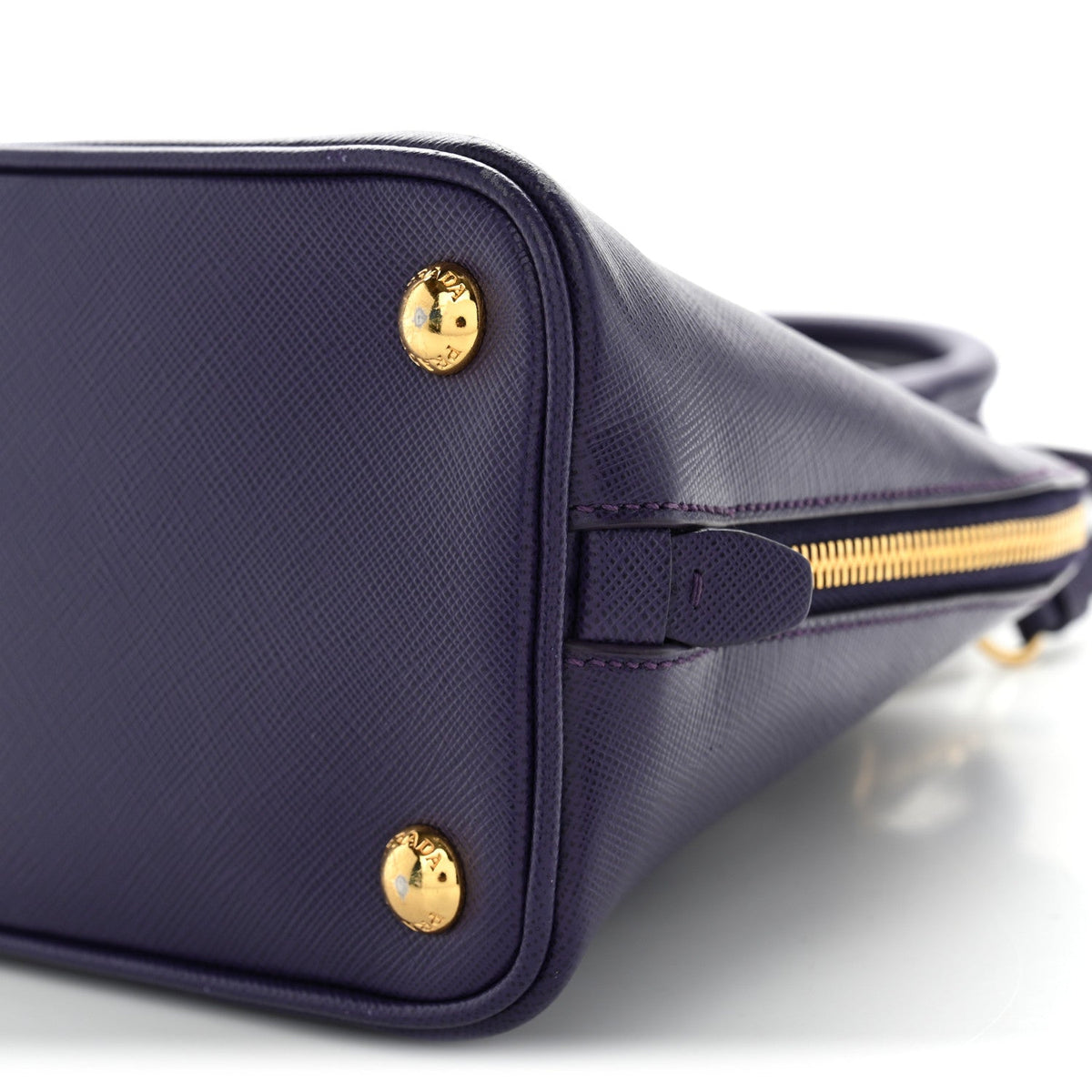 Saffiano Lux Small Promenade Tote Bluette Viola