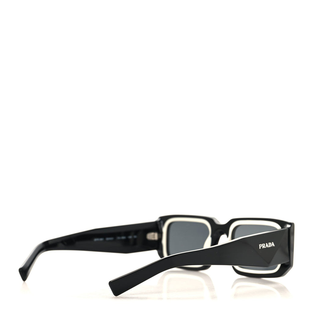 Acetate Symbole Sunglasses SPR 06Y Black