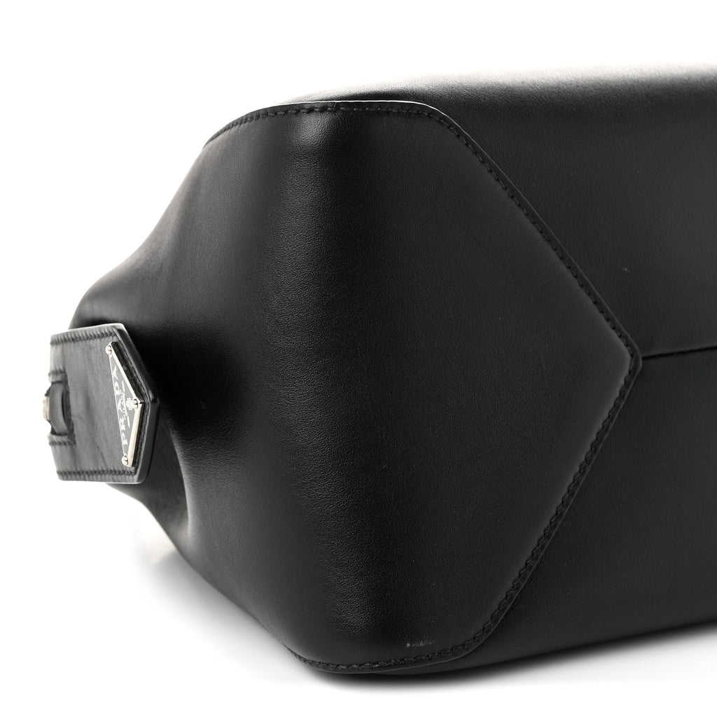 Softy Calfskin Small Supernova Handbag Black