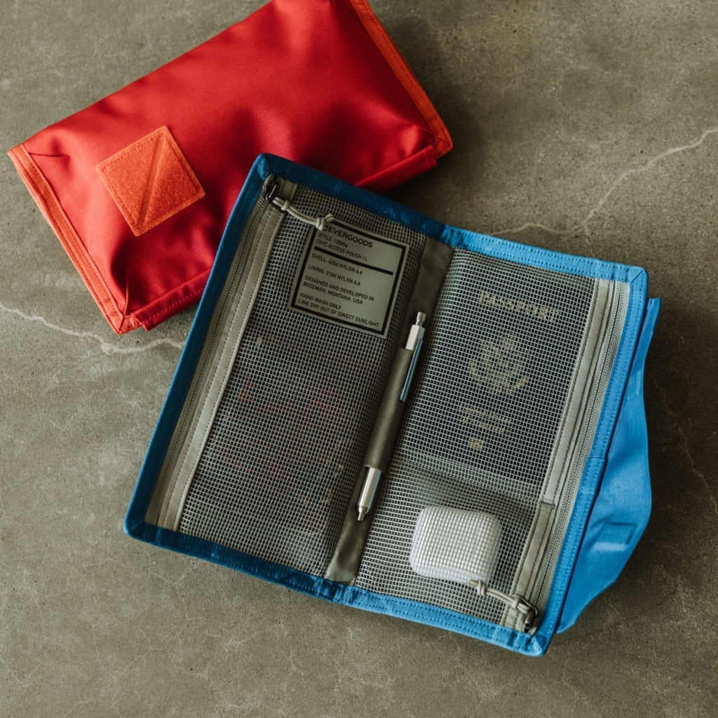 Evergoods Civic Access Pouch 1L in Signal Blue