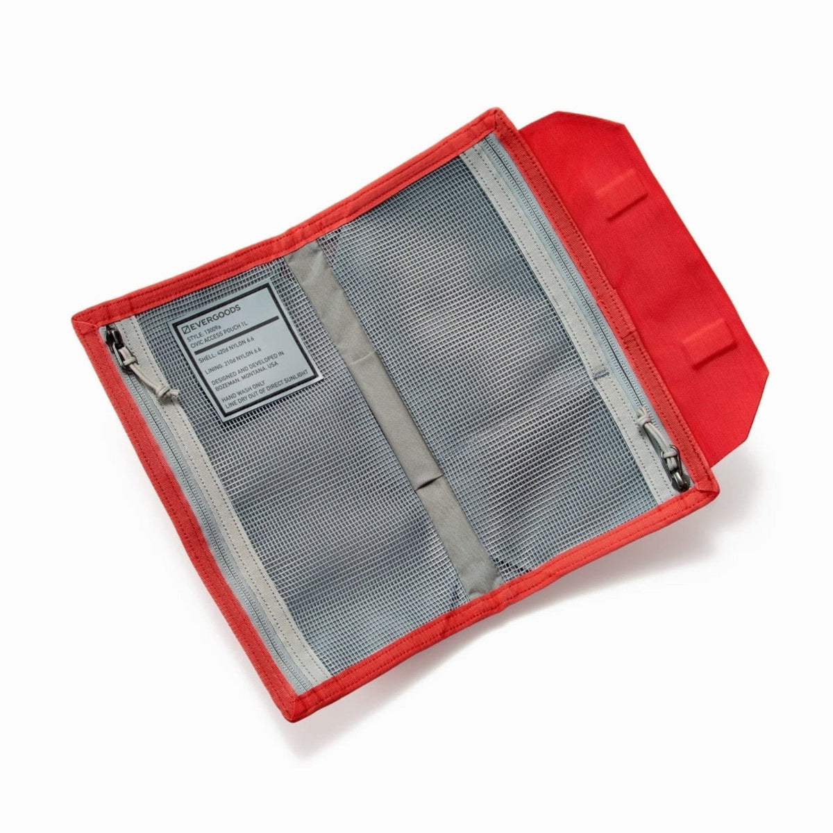 Evergoods Civic Access Pouch 1L in Ultra Red