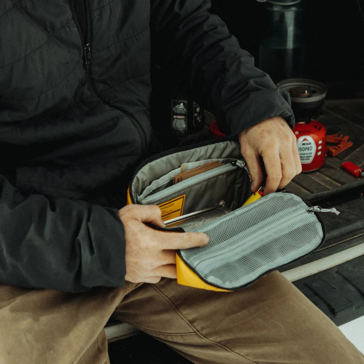 Evergoods Civic Access Pouch 2L in  Expedition Yellow