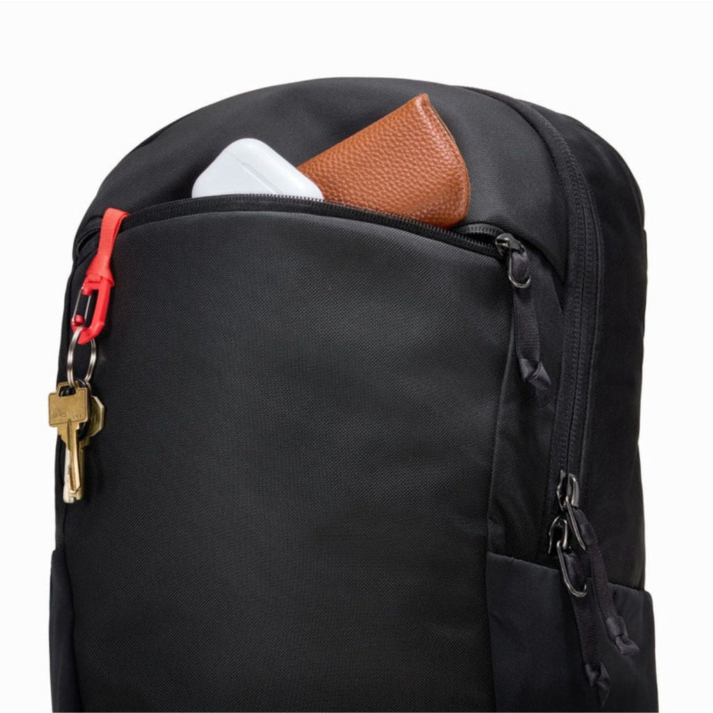 Evergoods Civic Half Zip 22L in Solution Dyed Black