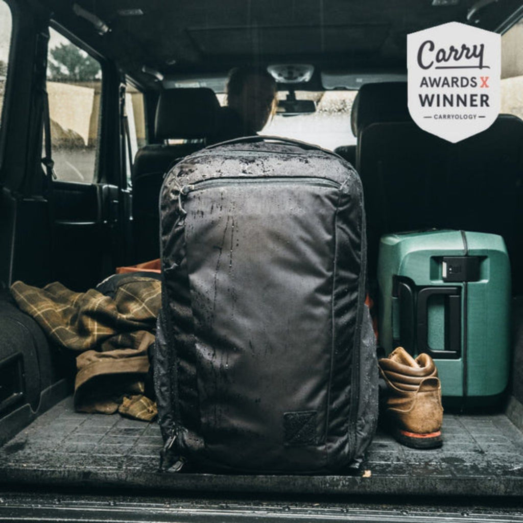 Evergoods Civic Travel Bag 35L in Solution Dyed Black