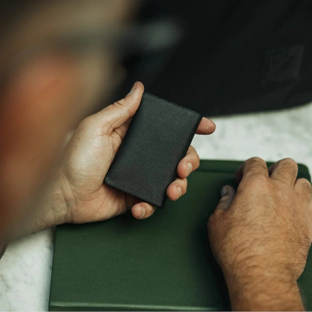 Evergoods Element Card Wallet in Solution Dyed Black