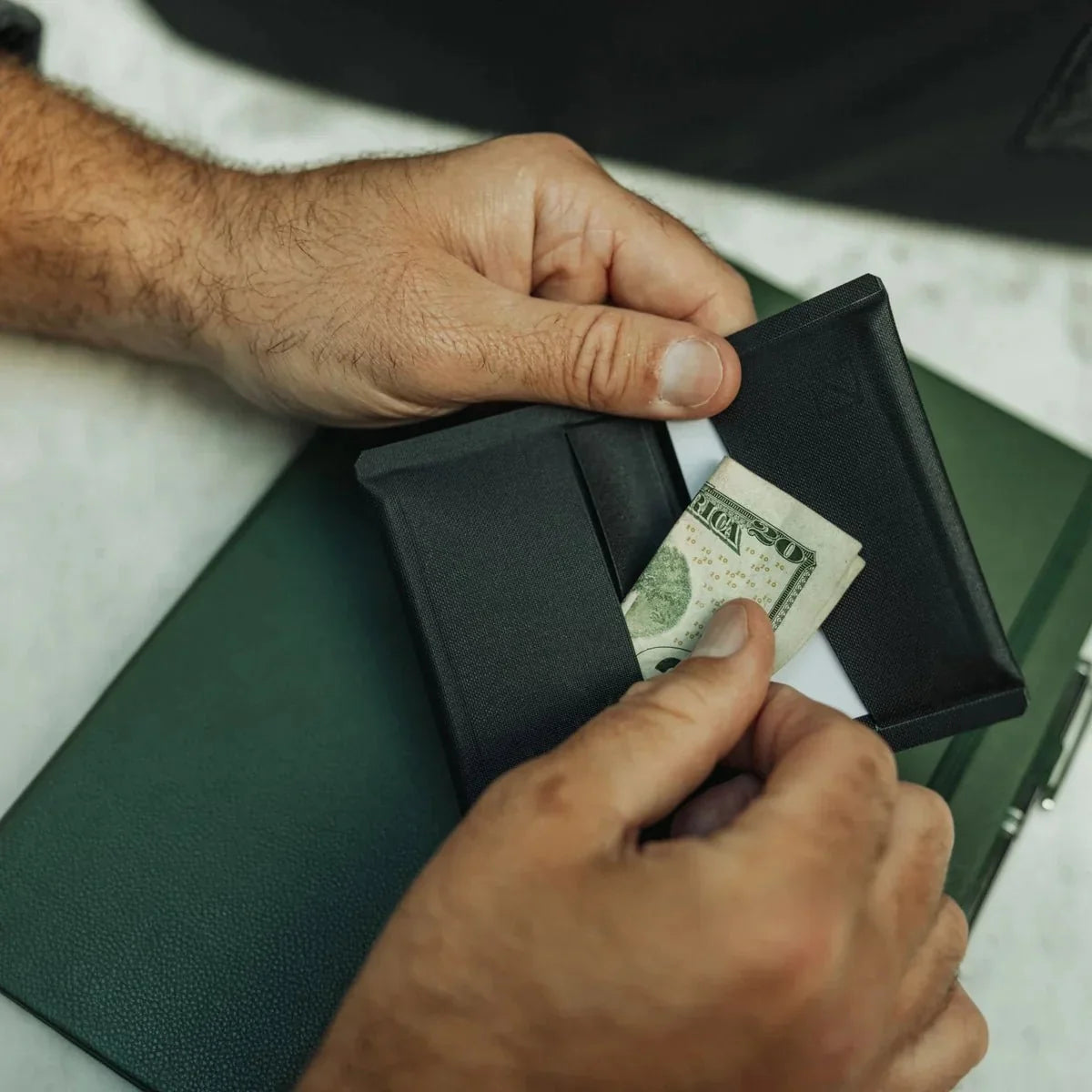 Evergoods Element Card Wallet in Solution Dyed Black