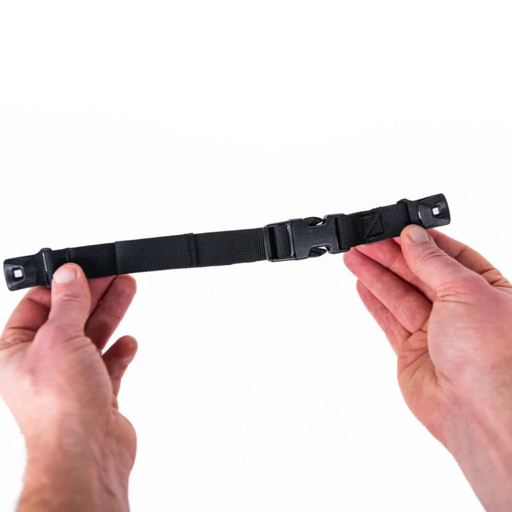 Evergoods Sternum Strap in Solution Dyed Black