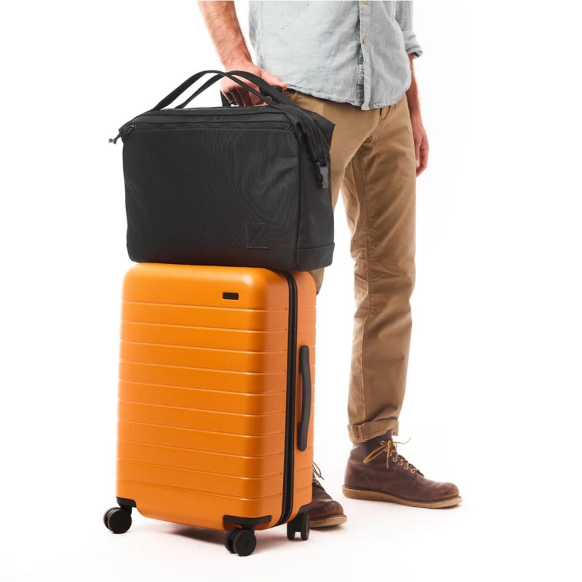Evergoods Transit Briefcase 20L in Solution Dyed Black