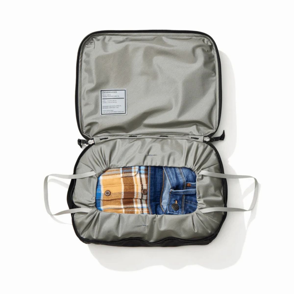 Evergoods Transit Packing Cube 10L in Black