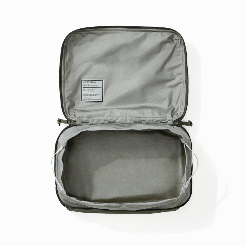 Evergoods Transit Packing Cube 10L in OD Green