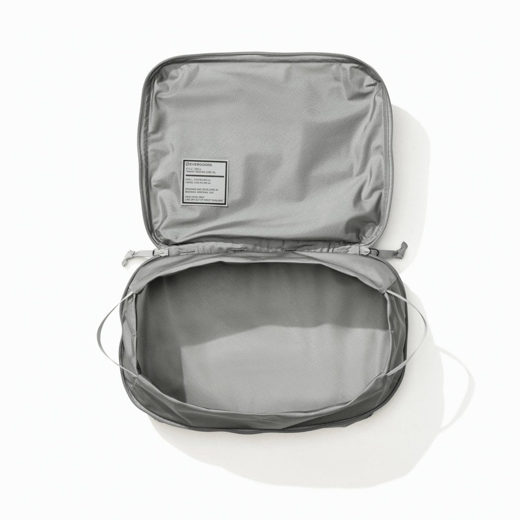 Evergoods Transit Packing Cube 10L in Standard Grey