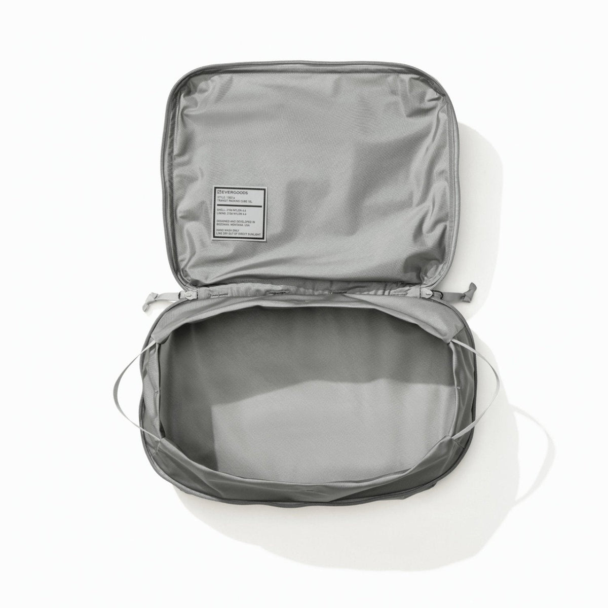 Evergoods Transit Packing Cube 10L in Standard Grey