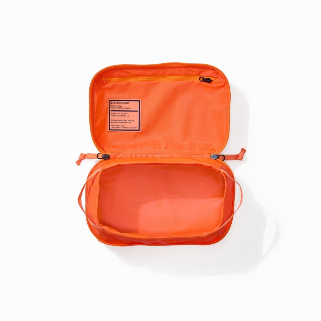 Evergoods Transit Packing Cube 4L in Hot Orange