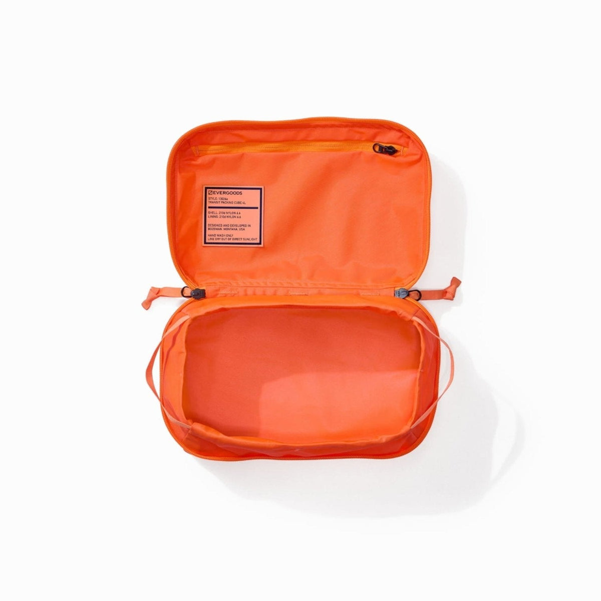 Evergoods Transit Packing Cube 4L in Hot Orange
