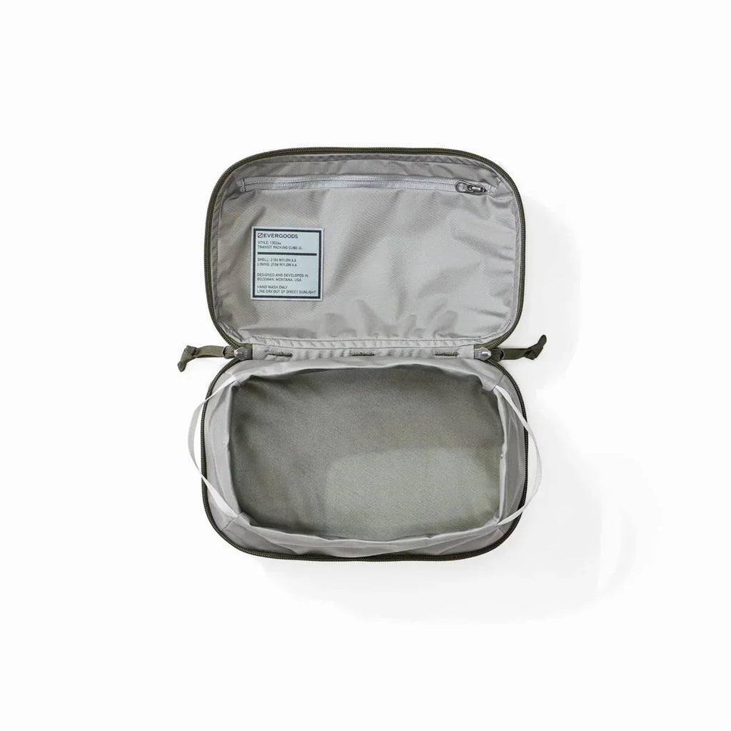 Evergoods Transit Packing Cube 4L in OD Green