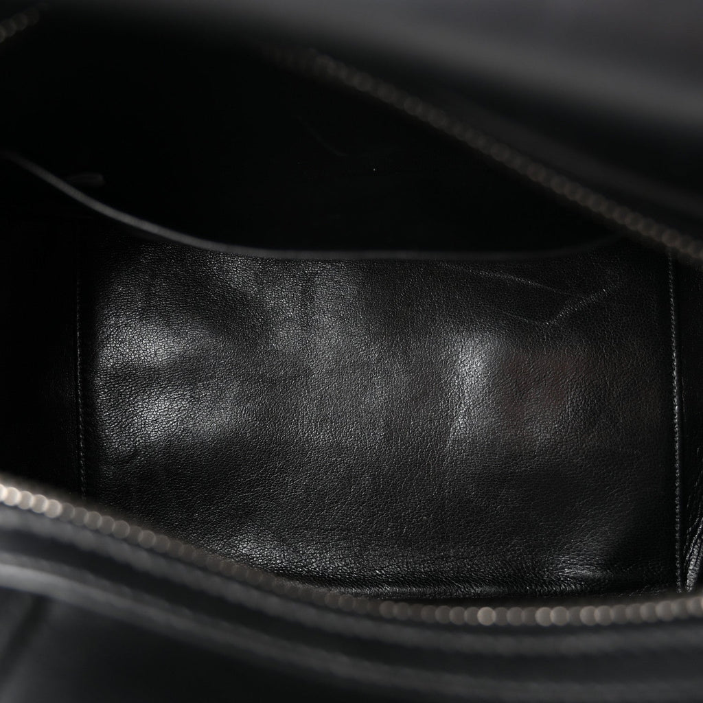 Softy Calfskin Small Supernova Handbag Black