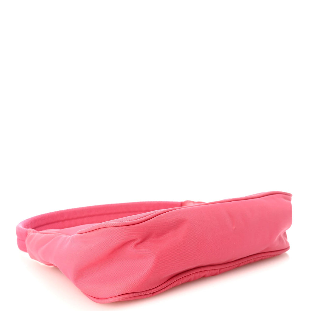 Tessuto Nylon Sport Mini Shoulder Bag Pink