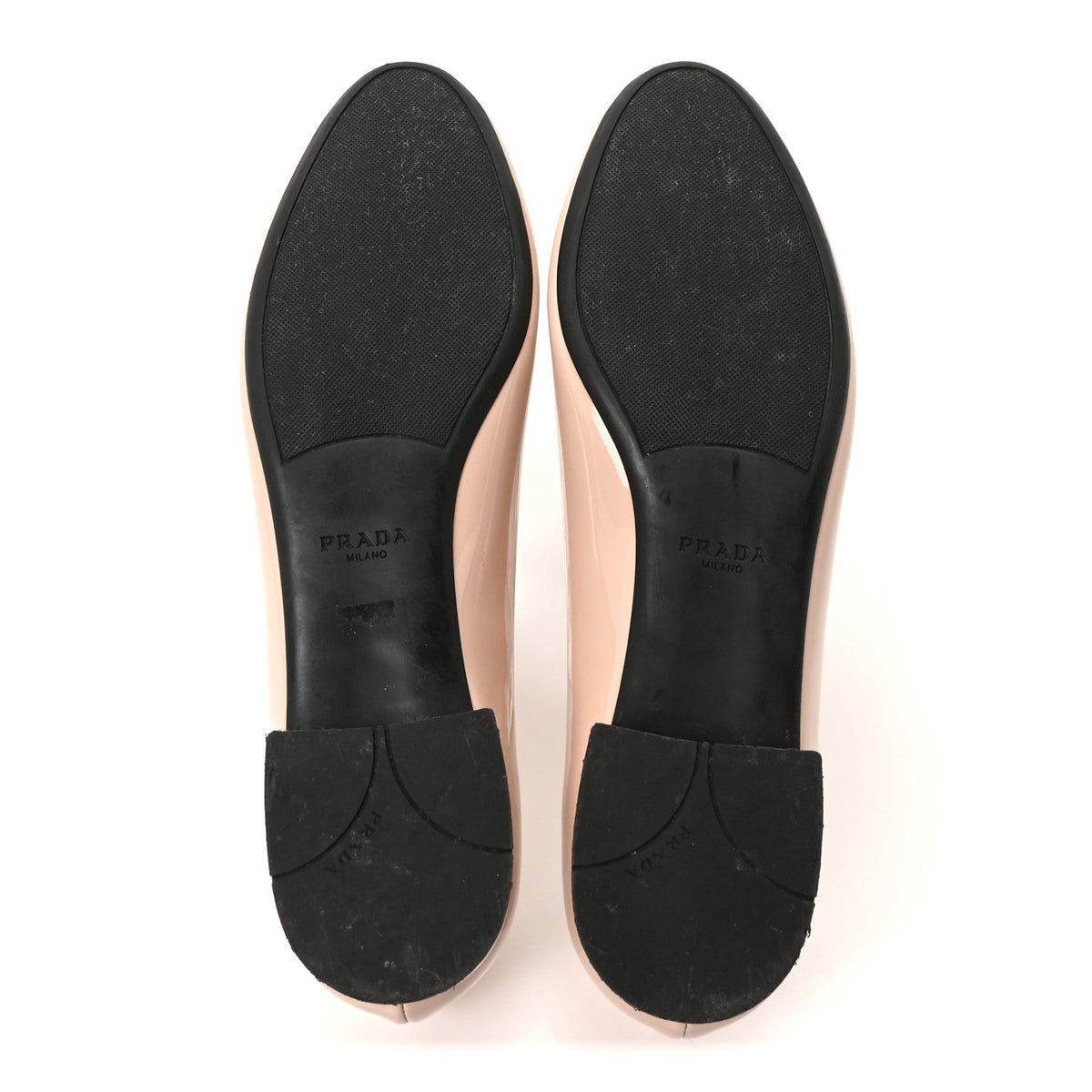 Vernice Triangle Ballerina Flats 36 Cipria