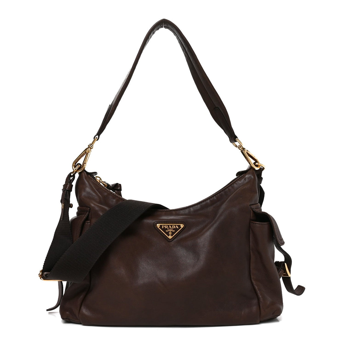 Nappa Explore Shoulder Bag Coffee